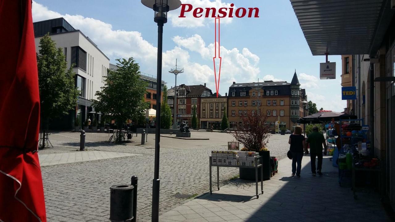 Pension Am Piko-Platz Sonneberg Eksteriør billede